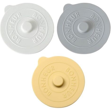 3 Pièces Couvercles en Silicone, Couvercle de Tasse D'eau en Silicone, Couvercle de Tasse à Thé en Silicone, Couvercle de Tasse à Boisson, pour la Maison, L'extérieur (1/5)