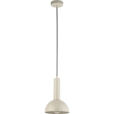 Suspension classique gris-beige Ø19 VITRUM E27 Sigma (1/3)