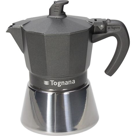 Tognana Porcellane WC43053UCIMA Cafetera italiana 0,18 L Gris