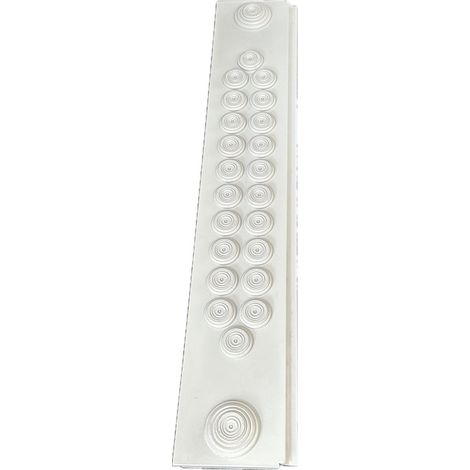 PLAQUE À EMBOUTS POUR COFFRETS XL3 160 MÉTAL LEGRAND 020021 (1/3)