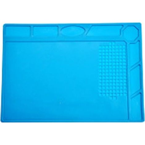 Tapis de Soudure en Silicone Résistant Aux Hautes Températures, Plate-Forme de Retouche ESD Antistatique pour Réparation de Dessoudage, Type : 502