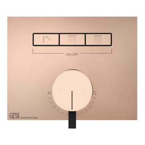Gessi HI-FI, kit prêt à lemploi pour mitigeur monocommande