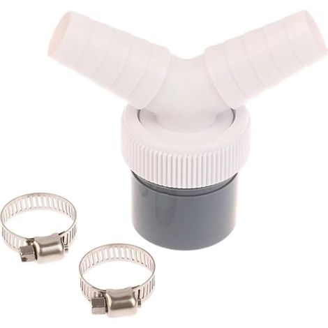 Adaptateur de dérivation 1PC pour lave-vaisselle, lave-linge, tuyau d'extension de vidange à trois voies, connecteur de tuyau d'eau universel (1PC Style B)