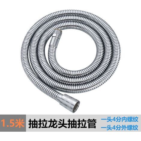 '3/8 doppelag Raff, Tubo flessibile per rubinetti cucina con doccetta estraibile/lunghezza: 1,50 m (1/5)
