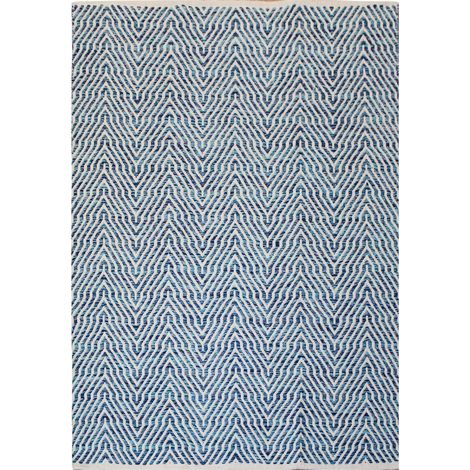 Tapis fait main 410 bleu appetizer - 160 x 230 cm (1/5)