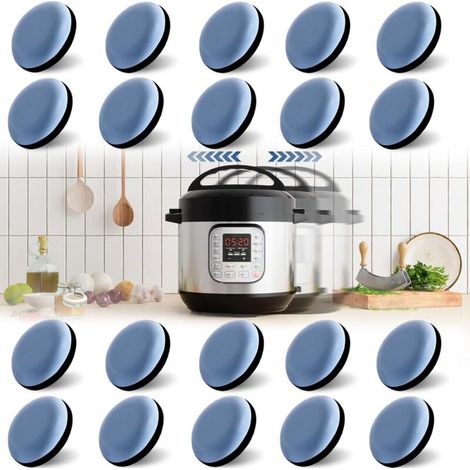 Invisible Mat for Food Processor, Thermomix TM5 TM6, Compatible PTFE Mat, Hot Air Fryer Accessories, Coffee Maker (1/5)