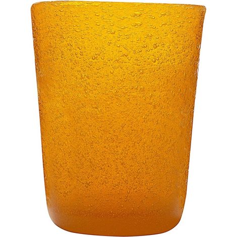 Zani Serafino Bicchiere Acqua Mandarin 30cl in Pasta di Vetro