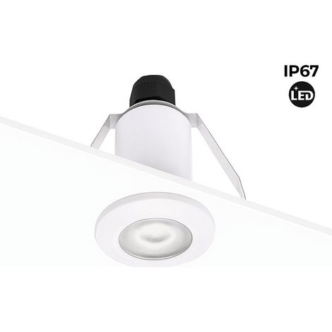 Spot LED encastrable FUMAGALLI "TERESA" - IP67 - Blanc
