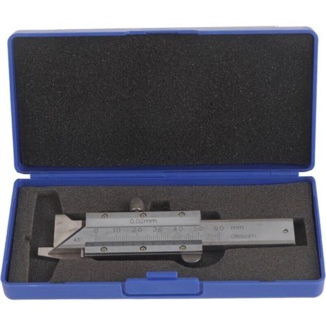 Chamfering guide, Stainless steel caliper, 0-50mm caliper (1/5)