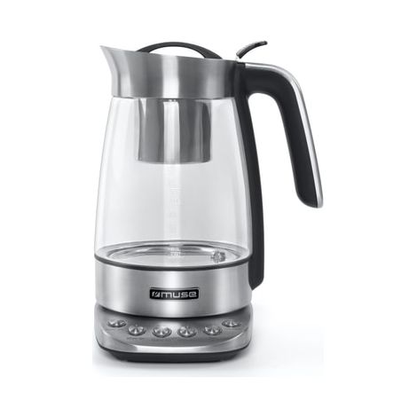Muse MS-320 T Théière électrique inox 1,2L 2200W (1/5)