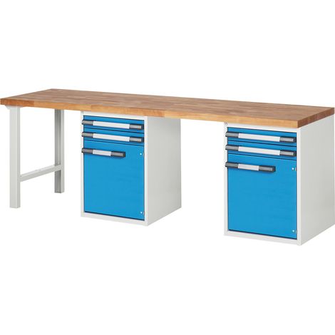 eurokraft pro, Établi, système modulaire Série 7000, 4 tiroirs (1/2)