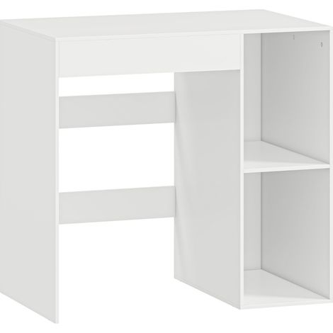 Armoire de rangement pour lave-linge avec étagères ouvertes, finition blanche (1/5)