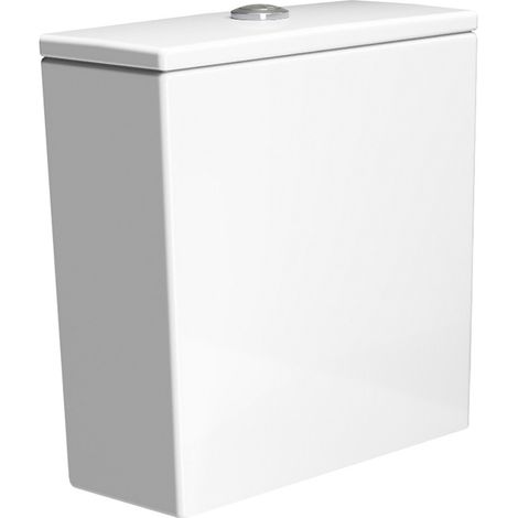 Réservoir KUBE X pour WC combiné, blanc ExtraGlaze