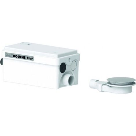 SFA SANITRIT - SANISHOWER FLAT POMPA PER ACQUE CHIARE SOLUZIONE DI SCARICO PER PIATTO DOCCIA SHFLAT (1/3)