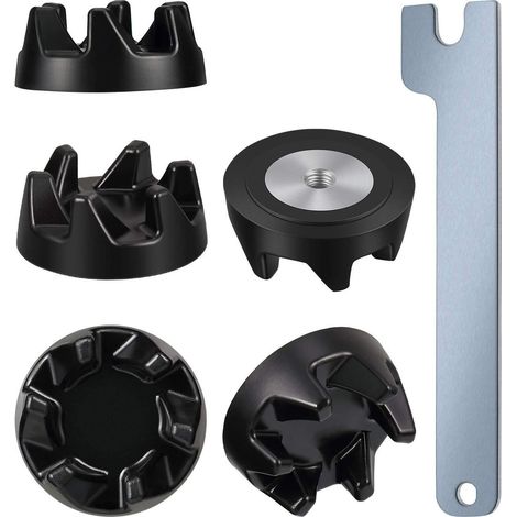 5X Kupplung 9704230 inkl. Werkzeug Ersatzteil für Kitchenaid Ultra Power Blender 5KSB5, 5KSB52, 5KS - Blender Rubber Coupler