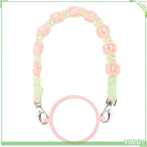 Poignée de bouteille d'eau - FAFEICY - Poignée tissée fleur - Silicone - Boucle de sécurité - Vert (1/5)