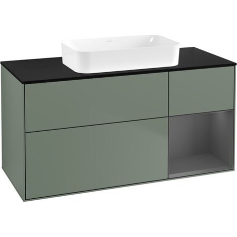 Villeroy & Boch G712GKGM Armoire sous lavabo Finion G71 (1/2)