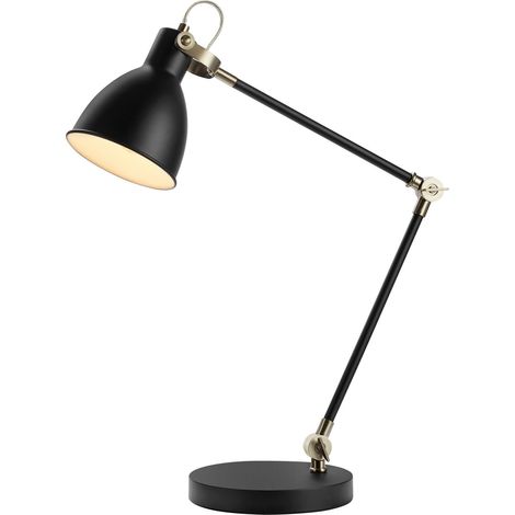 Lampe de bureau e27 max 40w ip20 noir - markslojd - house 42248984 42248984 42248984 42248984 (1/3)