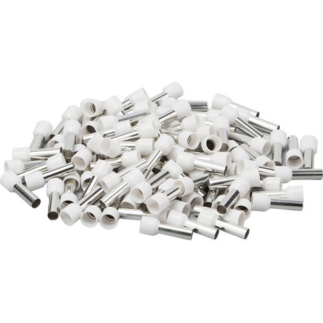 100Pcs Embouts de Câble Isolés EU Style, Connecteurs à Cosse E16-18, 6 AWG, Manchons à Souder pour Fil Électrique, Lot de 100. (1/5)