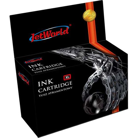 JetWorld Tintenpatrone, Schwarz, Brother LC 223BK, Ersatz für LC223BK