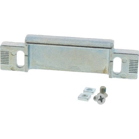 1 - Gâche De Fermeture - Pièce De Rechange - Pour Tôle De Fermeture Centrale - Ouverture Standard E - Butée Réglable - Zinc Moulé Sous Pression - Argenté - 75x20x8 Cm (1/3)