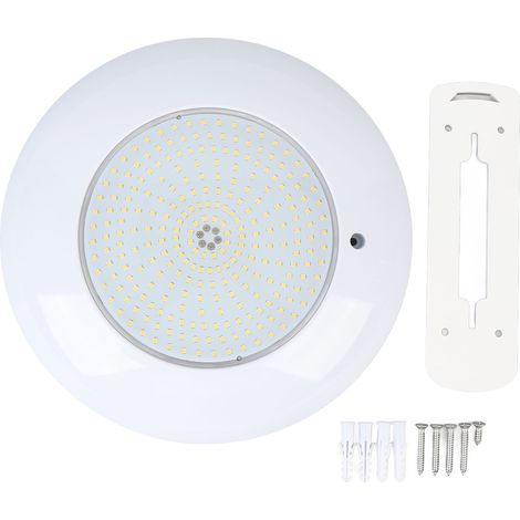 Éclairage de Piscine LED 18W pour Piscines Enterrées Lumière Sous-Marine AC 12V Filaire IP68 Résistant à l'Eau Lumière Chaude - KZQ (1/5)