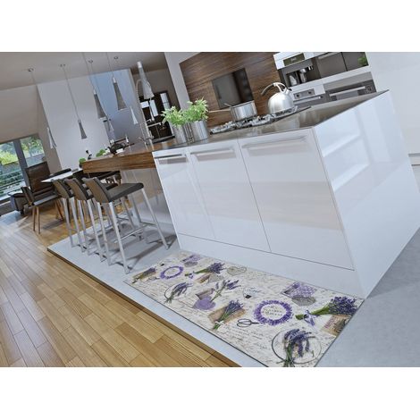 ATTICGO Tapis dessins de lavande SPRINTY Multicolore 52x200 cm (1/4)