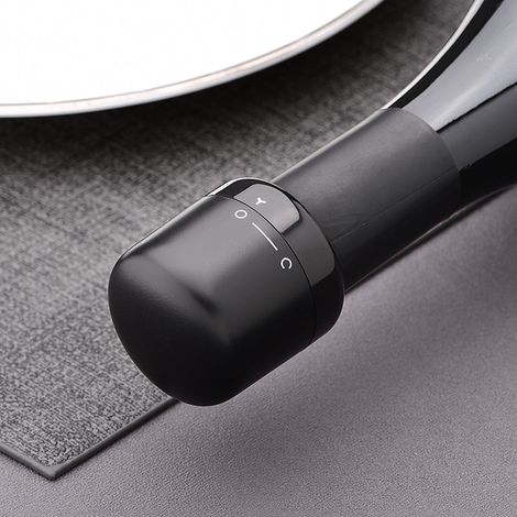 2 tapones reutilizables para botellas de vino, mantienen el vino fresco, un regalo especial para los amantes del vino. (1/5)
