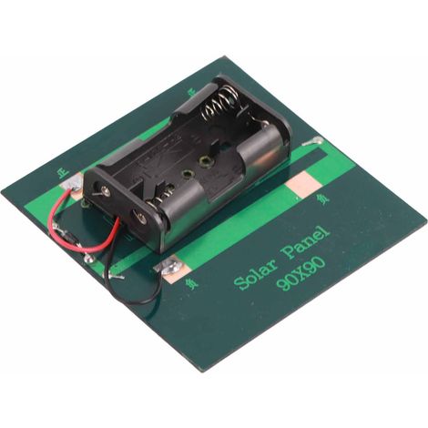 Chargeur solaire pour piles AA 1,2 V (1 W, 4 V CC) (1/5)