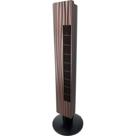 BE COOL BC100TU2166F Turmventilator 100 cm, wooden