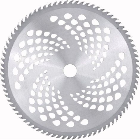 Lame de débroussailleuse en alliage de carbure de 25,4 cm – 3 pièces, dents 40T/60T/80T, pour désherbeur et coupe-herbe (1/5)