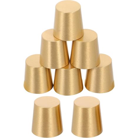 coniques en laiton de 15 mm 8 pi ces patins pour pieds d tag (1/5)