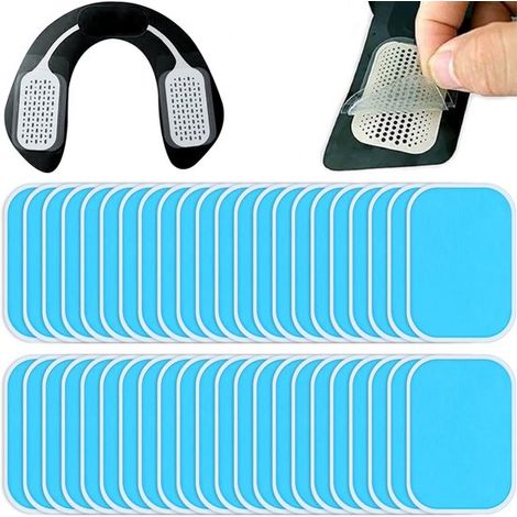Paquete de 50 almohadillas de gel estimulantes ABS - Almohadillas de gel de repuesto - Almohadillas de gel ABS para estimulación muscular, utilizadas para el entrenamiento muscular. (1/5)