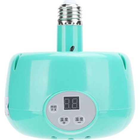 Jeffergarden Lampe chauffante E27 avec thermostat réglable pour équipements de conservation de la chaleur