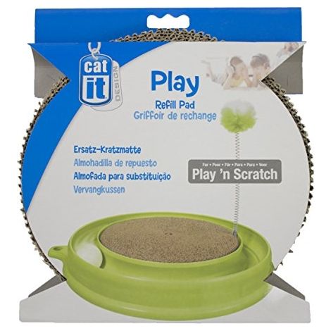 Catit Play-N-Scratch Tappetino Tiragraffi di Ricambio in Cartone