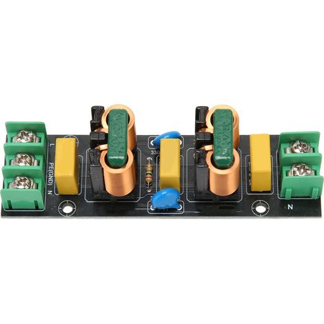 Carte Filtre Alimentation EMI 10A, Double Étage pour Automatisation du Bâtiment, Réduction du Bruit et Filtrage Haute Performance (1/5)