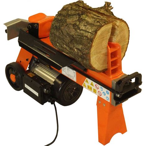 Forest Master – Fendeuse de bûches électrique 5 tonnes FM5DTC – Longueur max 300mm – Diamètre max 300mm – Moteur 2200W – Prête à l'emploi