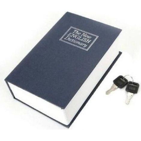TRADE SHOP - Libro Cassaforte Salvadanaio Segreto Soldi Gioielli 265 X 200 X 65 Mm - (1/2)