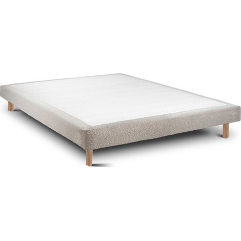 Sommier Rigide 15 Ascot Pearl Pieds Rond 90x200
