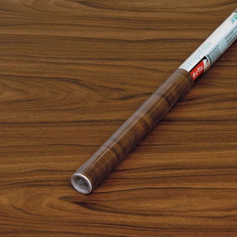 PLASTICA ADESIVA NOCE MEDIO DC FIX MINI 45X200 CM (1/4)