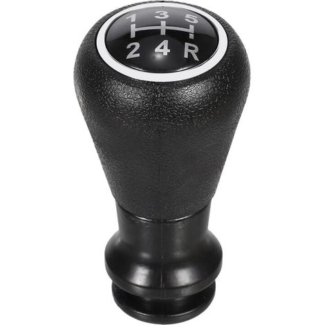 Tête de pommeau de levier de vitesse 5 vitesses pour Peugeot 406 207 Noir (1/5)