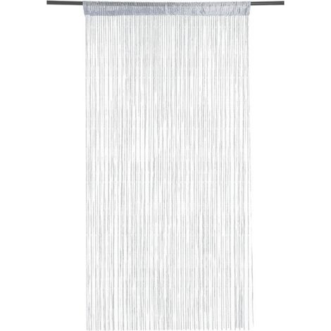 SABIR Rideau occultant anti-mouches, rideau de porte, panneau moustiquaire, paillettes, rideaux en fil, décoration murale, fenêtre, porte, bande, chambre, 100 x 200 cm (1/5)