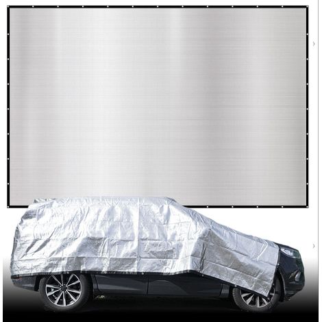 6x7 m Toldo Térmico Coche - Parasol Caravana Funda Protectora Coche Moto Camping (1/5)