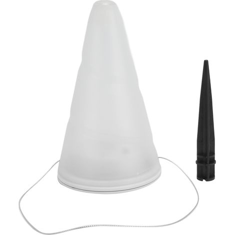 Lampadaire Solaire à LED pour Jardin avec Installation Insertion Terrestre et Suspension, Blanc (1/5)