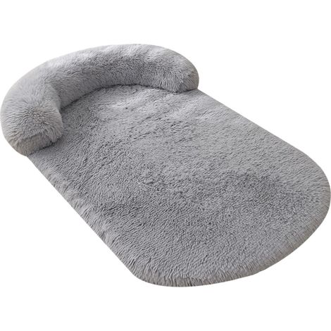 Cama para perros, material de felpa suave, base antideslizante, 120x75cm (1/2)