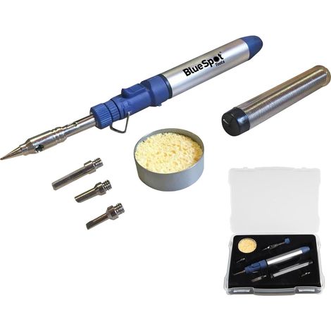BlueSpot 8pc Micro Adjustable Soldering Iron Terminal Electronics With Tips Set (1/2)