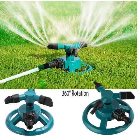 Arroseur automatique rotatif à 360° (Vert (UE)) pour jardin et pelouse - Fournitures d'irrigation (1/4)