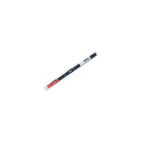 Bachmann 800.0101 Steckdosenleiste 12 Steckdosen schwarz grau rot