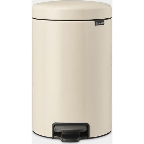 Brabantia Cestino Designer beige 12 litri a pedale (1/2)