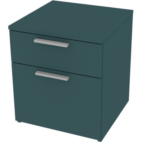 Cassettiera: Stile e funzionalità per la cameretta dei tuoi sogni - Verde Petrolio